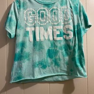 Two tie-dye shirts both size medium.